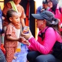 Istri Kapolri: Kita Harus Memperhatikan Kondisi Psikologis Anak-anak di Tempat Pengungsian Erupsi Gunung Lewotobi