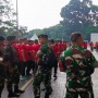 Jelang Timnas Indonesia vs Arab Saudi, Aparat Gabungan Siaga di Stadion GBK