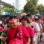 Kick Off Masih 3,5 Jam Lagi, Ribuan Suporter Timnas Indonesia Sudah Padati Stadion GBK