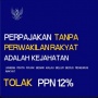 Berlatar Garuda Biru, Seruan Tolak PPN 12 Persen di Medsos Bakal Masif Seperti Peringatan Darurat?