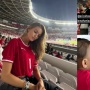Momong Bocah Vs Pamer Pesona, Beda Gaya Azizah Salsha dan Luna Bijl Nonton Timnas Indonesia