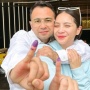 Nyoblos Pilkada 2024, 6 Potret Raffi Ahmad dan Nagita Slavina ke TPS Naik Vespa Kuning