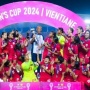 Timnas Indonesia Juara Piala AFF Putri 2024, Brace Reva Buat Kamboja Merana