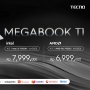 Laptop Tecno Megabook T1 Versi Prosesor Baru Rilis ke RI, Harga Mulai Rp 7 Jutaan