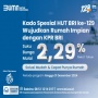 KPR BRI Spesial HUT: Bunga Rendah Mulai 2,29%, DP 0%