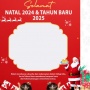 55 Twibbon Selamat Natal 2024 dan Tahun Baru 2025 dengan Desain Terbaru