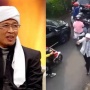 Gemas Kena Macet, Aa Gym Turun dari Mobil Tegur Pengendara Motor