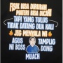Kata-kata Mutiara Agus Buntung Dijadikan Kaos, Netizen Ngaku Merinding