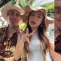 Makin Dekat, Jennifer Coppen Santai Berbagi Gigitan Timun dengan Aisar Khaled dan Kamari