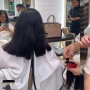 Pakai Masker saat Potong Rambut Erina Gudono, Hair Stylist: Saya Sedikit...