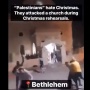 Cek Fakta: Video Orang Palestina Lempari Gereja saat Malam Natal