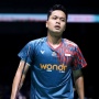 Cedera Tangan, Anthony Ginting Belum Dipastikan Ikut Indonesia Masters 2025