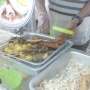 Sarapan Bubur Ayam Gerobakan di Mayang Kota Jambi, Toppingnya Melimpah