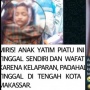 Cek Fakta: Anak Yatim Piatu di Makassar Meninggal karena Kelaparan