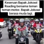 Video 'Reading Bersama Jokowi' dan Tulisan RI 1 di Motor Tuai Sorotan: Keren Banget...