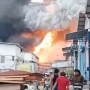Pergudangan di Dadap Dekat PIK 2 Tangerang Terbakar, Terdengar Suara Ledakan