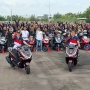 Pembalap MotoGP Honda Sapa Penggemar dan Lihat Langsung Proses Produksi Honda PCX 160 di Cikarang