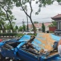 Mobil Keluarga Tertimpa Pohon di Semarang, Dua Orang Luka-Luka