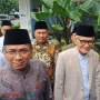 Ketum dan Rais Aam PBNU Sambangi Istana, Undang Prabowo Datang ke Harlah