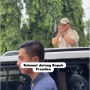 Prabowo Naik Maung Garuda saat Cek Program MBG di Jakarta Timur, Anak-anak SD Histeris!