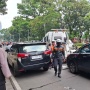 Bikin Macet Saat Ada Gladi Pelantikan! Mobil Pejabat Diderak Massal Dishub di Dekat Monas