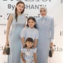 Adu Gaya Aurel Hermansyah dan Aaliyah Massaid dalam Balutan Busana Biru, Tentengan Chanel Vs Dior