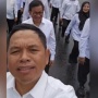 Gladi Bersih Pelantikan Kepala Daerah, Dedi Mulyadi Ngevlog Sambil Hujan-hujanan: Semangat Barisnya Dong