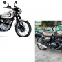 Kawasaki Hadirkan Motor Retro W230, Versi Downgrade dari Estrella?
