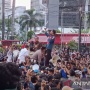 Diutus Prabowo, Mensesneg Prasetyo Temui Massa Mahasiswa di Patung Kuda: Kami Sudah Baca Apa yang Adik-adik Tuntut