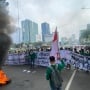 LIVE STREAMING:  Kondisi Terkini Demo Akbar Indonesia Gelap di Patung Kuda