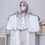 Contek Gaya Elegan dengan Gamis Putih: Tips Memilih Model Sesuai Bentuk Tubuh