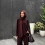 Seperti Apa Baju Warna Coklat Mahogany? Intip Tren Gamis Lebaran 2025 dan Perpaduannya