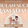 50 Poster Menyambut Ramadhan 2025 Gratis, Download dan Edit Sesuai Kreasimu Sendiri!