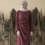 Bakal Jadi Tren! Ini 11 Model Gamis Lebaran 2025 Coklat Mahogany