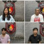 Ditangkap Polisi, Ini Tampang 4 Pelaku Pemerasan Modus Kencan Online di Jakarta Utara