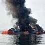 Kapal Tanker MT Federal II Kembali Terbakar di Batam, 10 Pekerja Tewas