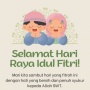 50 Kartu Ucapan Idul Fitri 2025, Desain Kekinian Download Gratis!