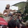 Bali Bergemuruh! Inilah Pesona Pawai Ogoh-Ogoh Semalam Sebelum Nyepi