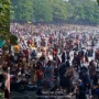 Viral! Kawasan Wisata Pantai Anyer Penuh Manusia, Niat Healing Malah Pusing
