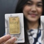 Harga Emas Antam Stabil di Rp1,896 Juta per Gram, Buyback Turun Tipis
