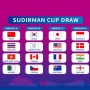 Sudirman Cup 2025: Jadwal Laga Hari Pertama Babak Group Stage