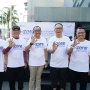 Rangkaian GoZero% Goes to Medan,  Telkom Gelar Aksi Jalan Santai Sambil Pilah Sampah Plastik