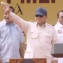 Hadiri Peringatan May Day di Monas, Presiden Prabowo Sapa Ratusan Ribu Buruh