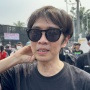 Ikut Aksi May Day di Depan DPR, Eka The Brandals: Seniman Juga Buruh, Kita Mau Menghibur Teman-teman