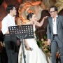 Sosok Dearly Djoshua, Perempuan yang Gandeng Ari Lasso di Pernikahan Luna Maya dan Maxime Bouttier