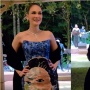 Luna Maya Beri Kejutan Gaun Berlukiskan Wajah Ayah dan Ibunya Saat Resepsi, Desainnya Unik