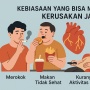 Waspada! Ini Kebiasaan yang Bisa Menyebabkan Kerusakan Jantung