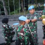 Penyematan Baret Biru, Pasukan Garuda Siap Diberangkatkan dalam Misi Perdamaian PBB di Kongo