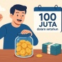Rahasia Menabung Rp100 Juta dalam Setahun dengan Gaji Pas-pasan