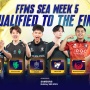 Hasil FFWS SEA 2025 Spring Week 5: BTR Susul RRQ ke Grand Final Free Fire